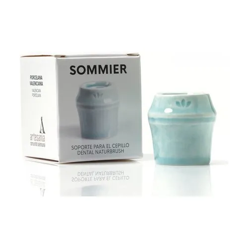 Naturbrush Blauer Sommier Bürstenhalter