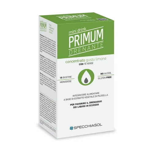 Specchiasol Primum entwässernder Grün-Zitronen-Tee