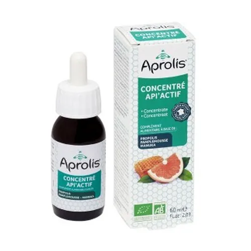 Aprolis Bio-Api'Actif-Konzentrat: Grapefruitextrakt, Propolis, Eukalyptushonig