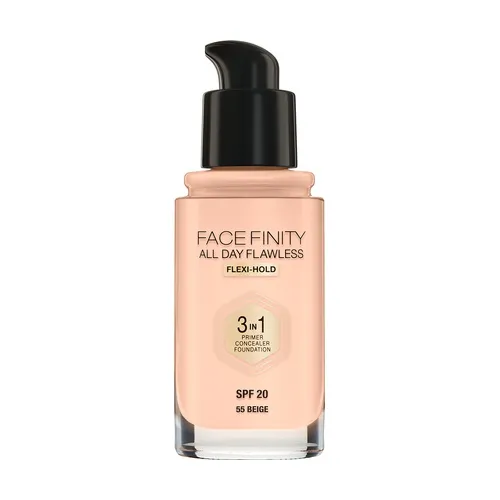 Max Factor Facefinity den ganzen Tag makellos 3-in1 Foundation # 55 beige