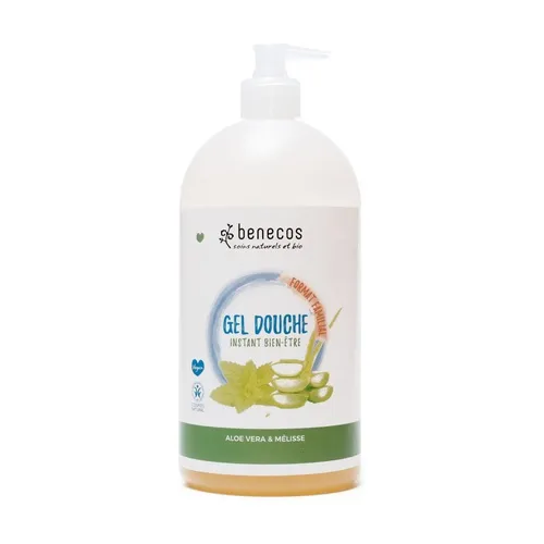 Benecos Duschgel in Familiengröße / Aloe Vera & Zitronenmelisse