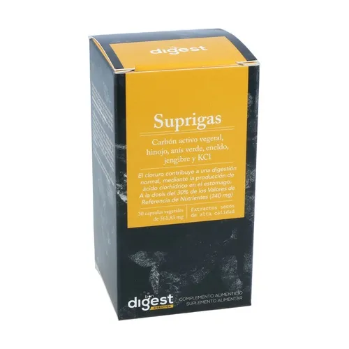 Herbora Suprigas (Aktivkohle, Fenchel, grüner Anis, Dill, Ingwer und KCI)