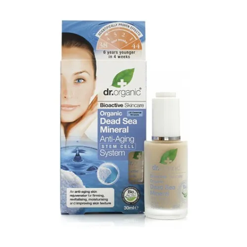 Dr. Organic Organisches Mineral Anti-Aging-Serum aus dem Toten Meer mit Stammzellsystem