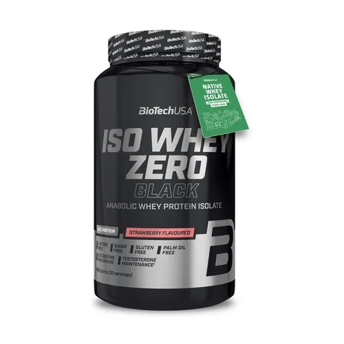BioTechUSA Iso Whey Zero schwarze Erdbeere