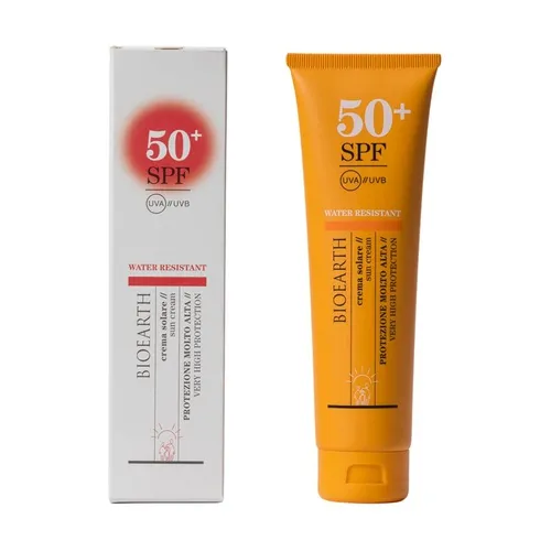 BioEarth Wasserfeste Sonnencreme für den Körper LSF50 +