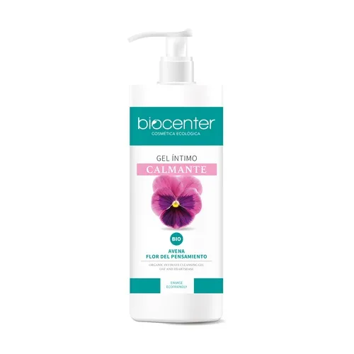 Biocenter Botanical Beruhigende intime Gel Haferflocken Bio Stiefmütterchen Blume