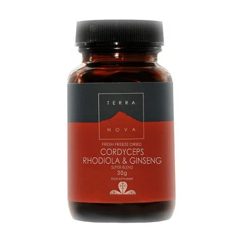 Terranova Cordiceps - Rhodiola und Ginseng