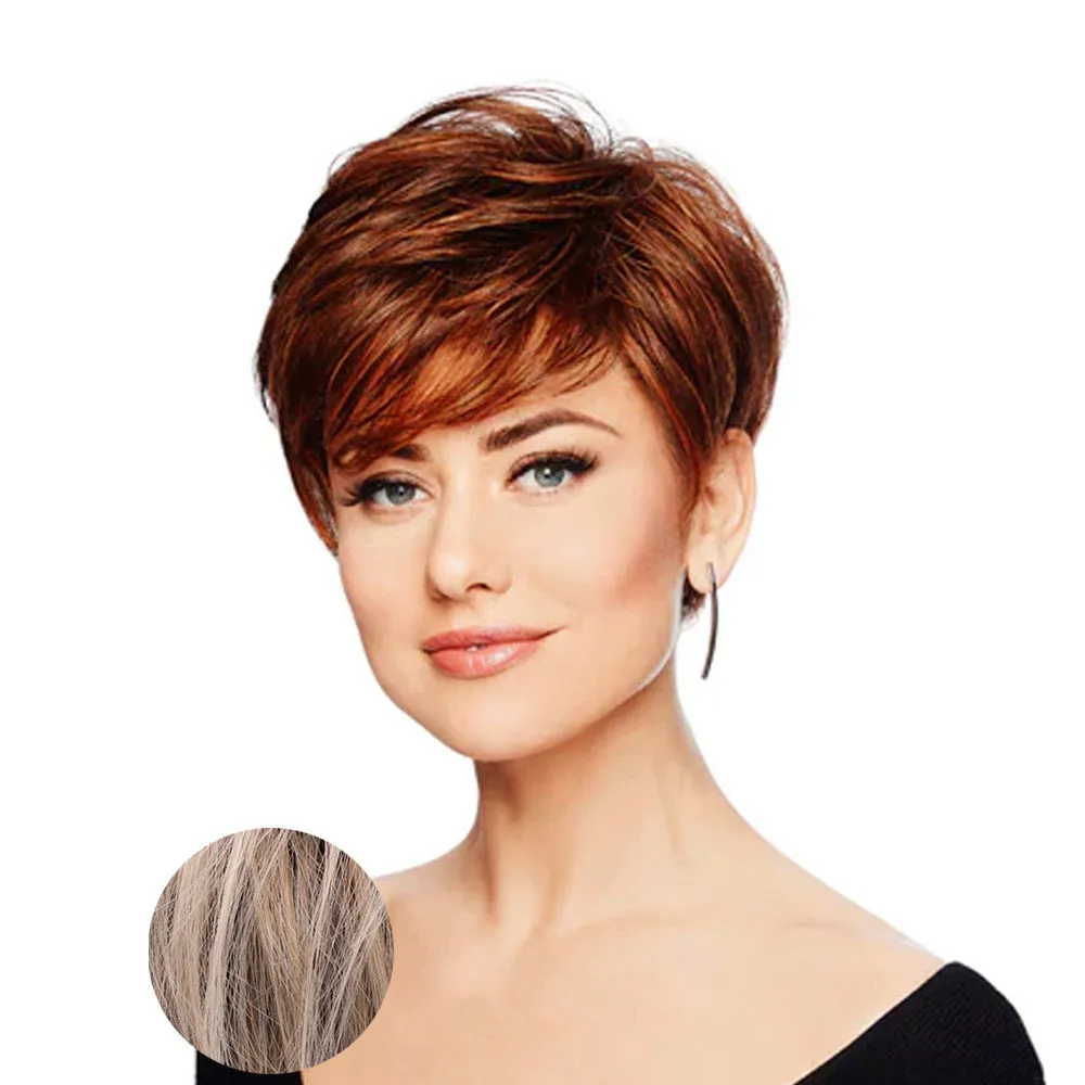 Hairdo Perfect Pixie Helles aschblond mit brauner Wurzel RL19/23SS