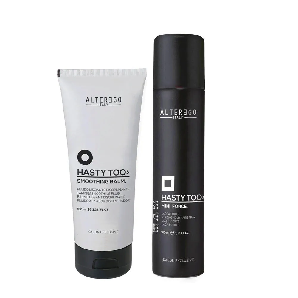 Alterego Hasty Too Smoothing Balm 100ml Hairspray 100ml