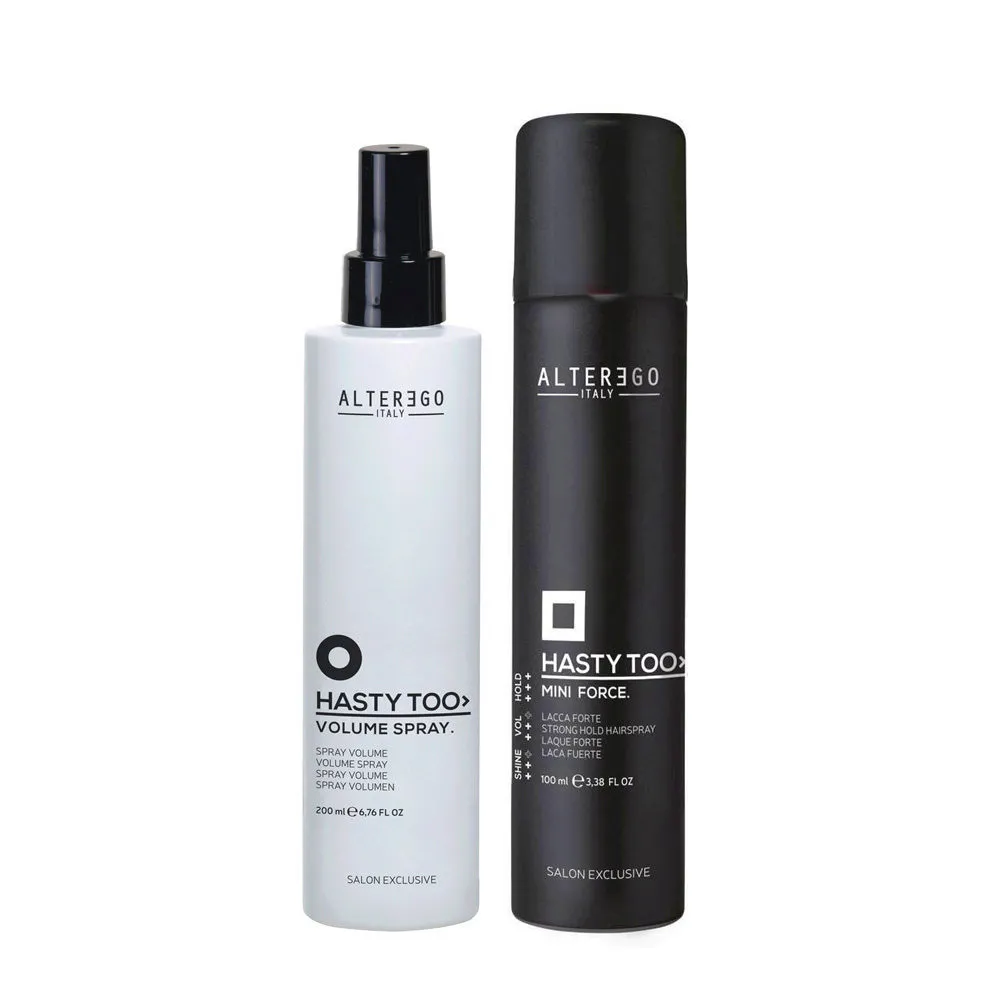 Alterego Hasty Too Volume Spray 200ml Hairspray 100ml