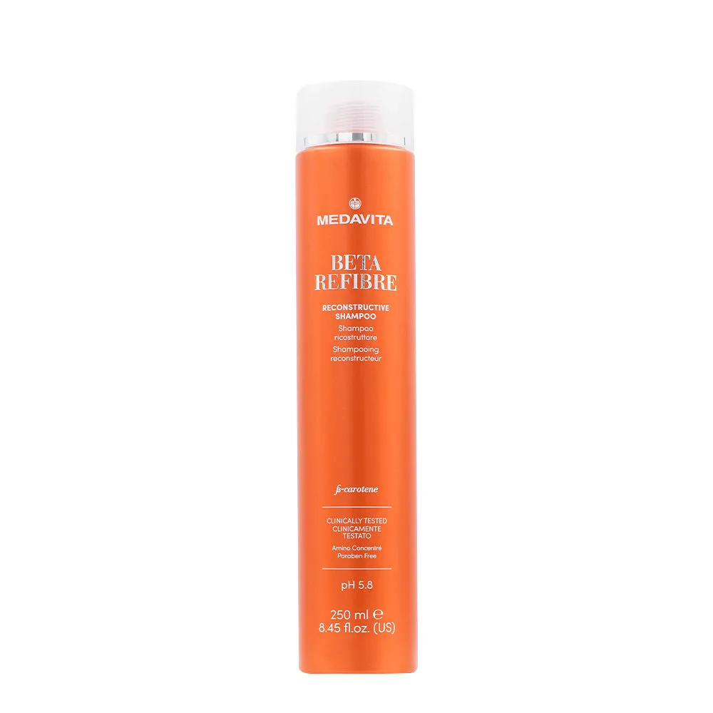 Medavita Lunghezze Beta Refibre Reconstructive Shampoo 250ml - restrukturierendes Shampoo für geschädigtes Haar