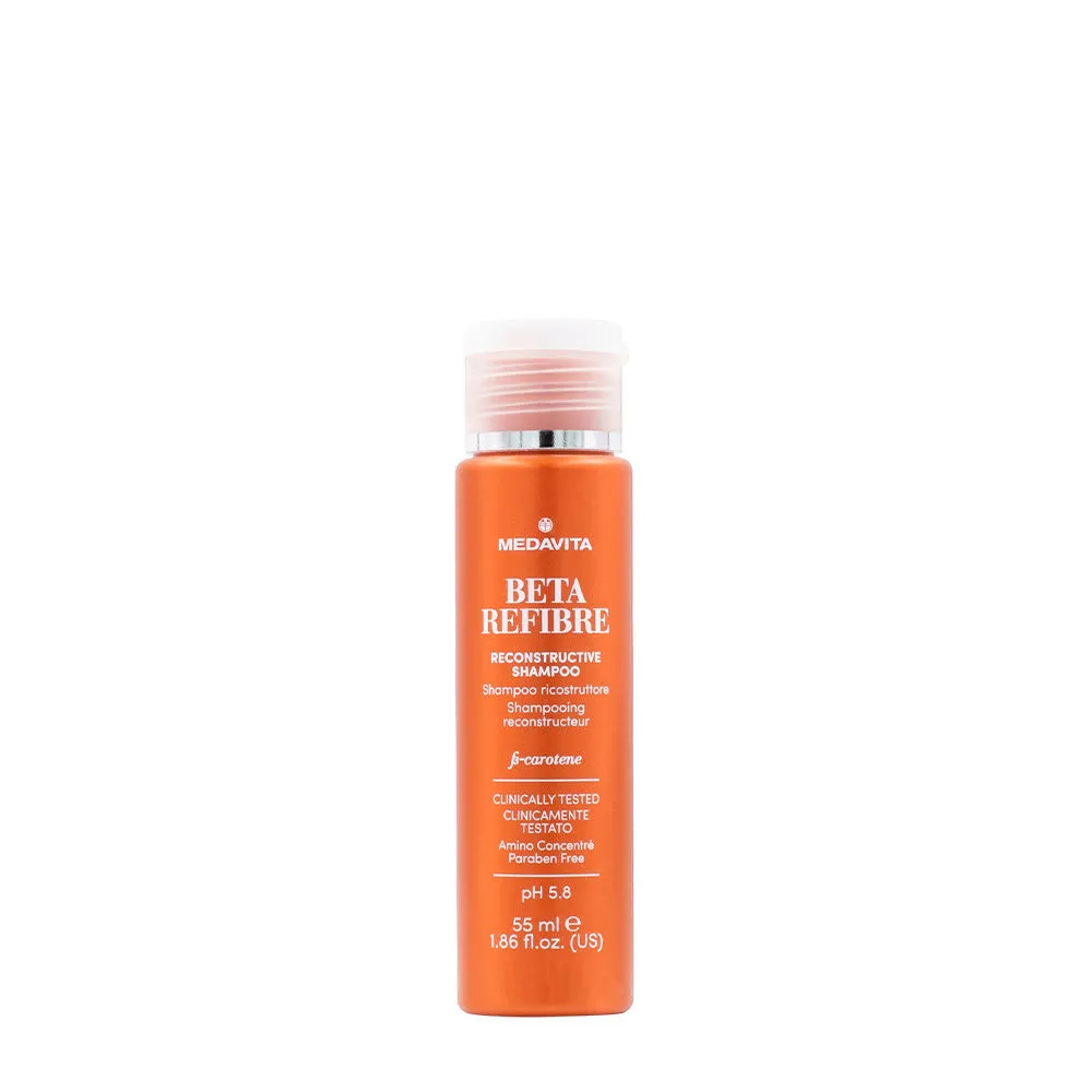 Medavita Lunghezze Beta Refibre Reconstructive Shampoo 55ml - restrukturierendes Shampoo für geschädigtes Haar
