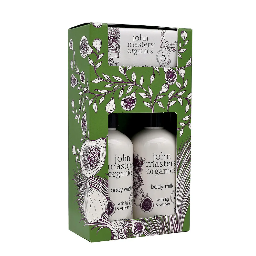 John Masters Organics Body Ritual Kit basierend auf Feige und Vetiver