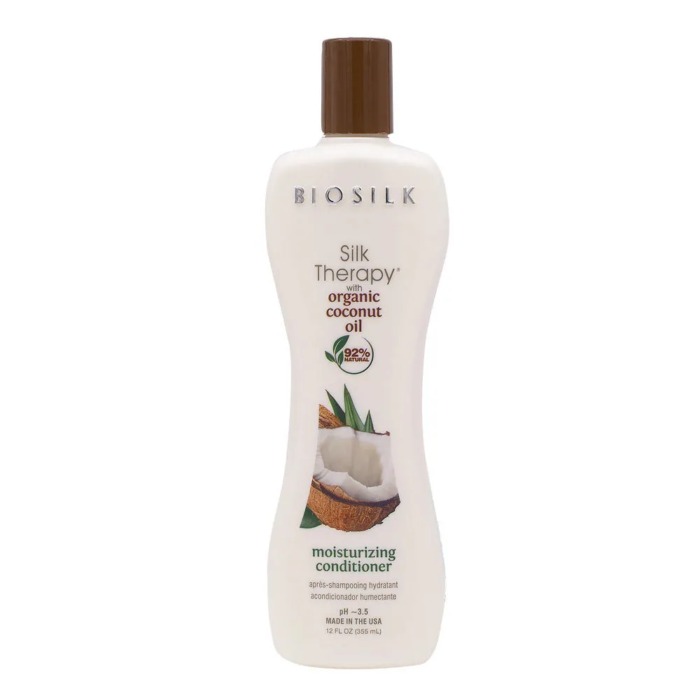 Biosilk Silk Therapy With Coconut Oil feuchtigkeitsspendender Conditioner 355ml