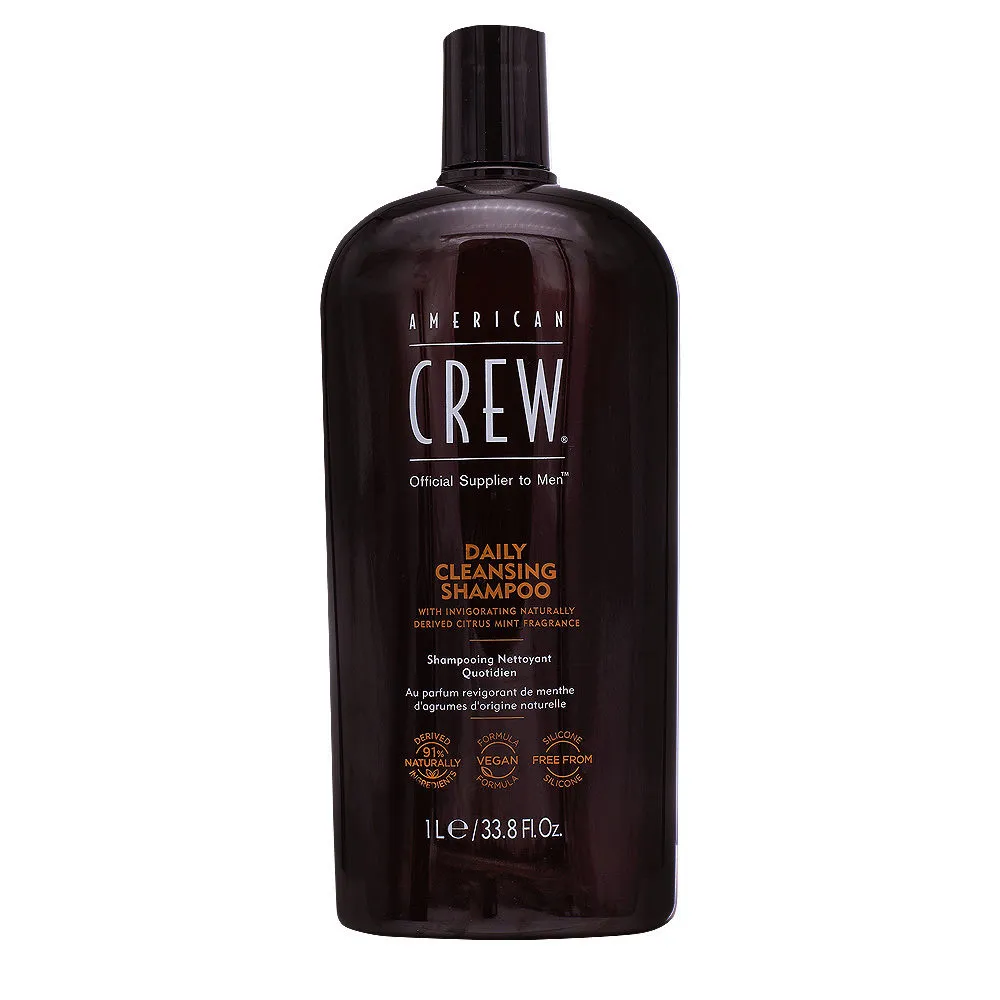 American Crew Daily Cleansing Shampoo 1000ml - tägliches Reinigungsshampoo