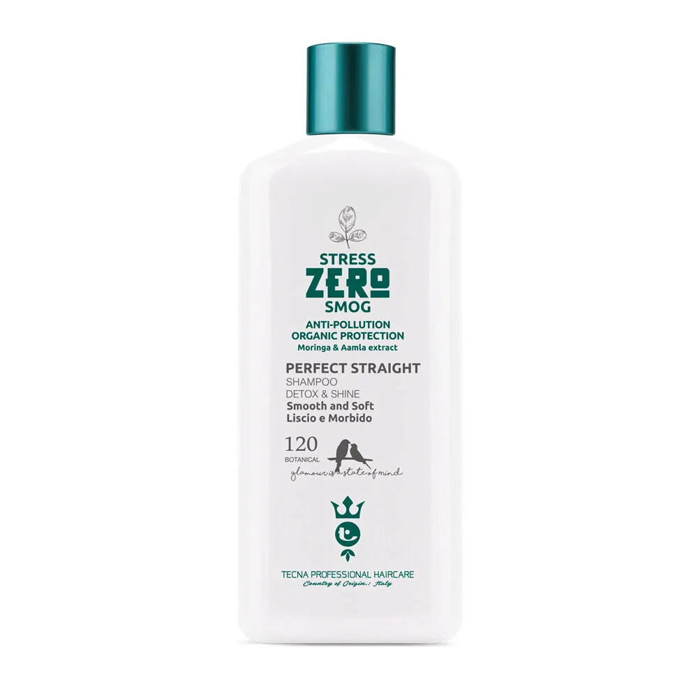 Tecna Zero Perfect Straight Shampoo 400ml - Entgiftendes Shampoo