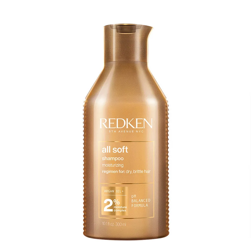 Redken All Soft Shampoo 300ml - Shampoo für trockenes Haar