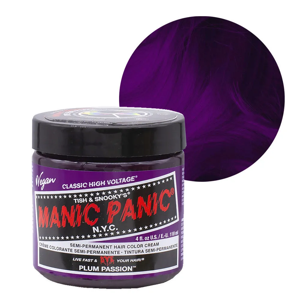 Manic Panic Classic High Voltage Plum Passion 118ml - Semi-permanente Farbcreme