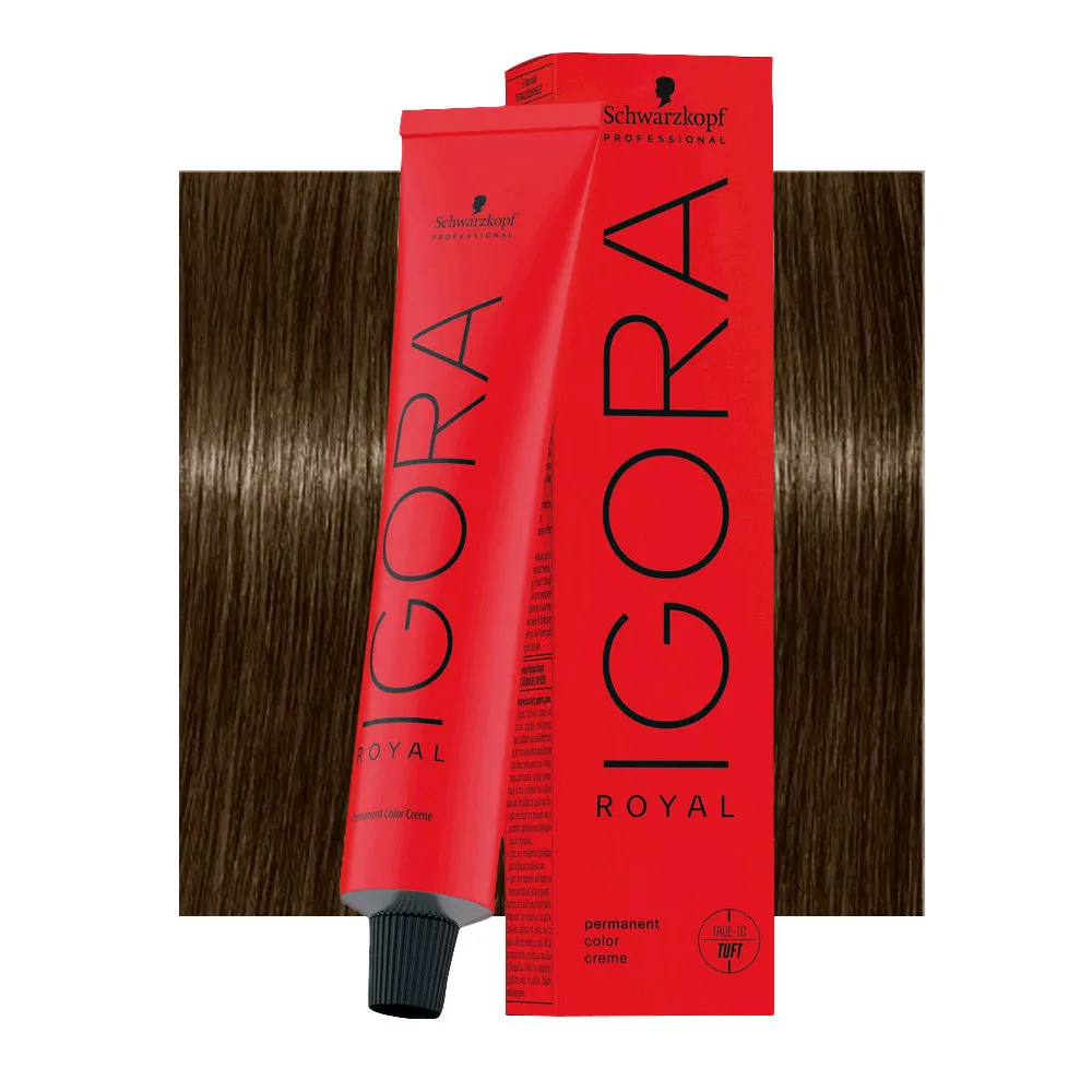 Schwarzkopf Igora Royal 6-16 Cendré-Schokolade Dunkelblond 60ml - Permanente Färbung