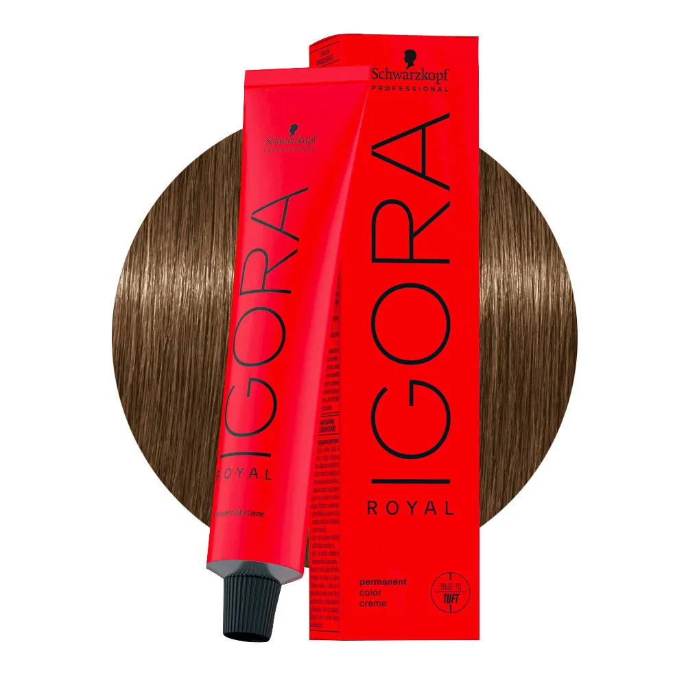 Schwarzkopf Igora Royal 7-42 Mittleres Aschbeigeblond 60 ml - permanente Färbung
