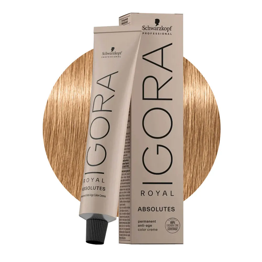 Schwarzkopf Igora Royal Absolutes 9-140 Sehr Helles Aschblond Naturbeige 60ml - permanente Färbung