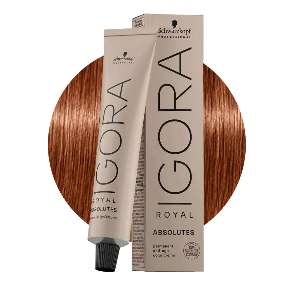Schwarzkopf Igora Royal Absolutes 7-560 Mittelgoldschoko Naturblond 60ml - Permanente Haarfarbe