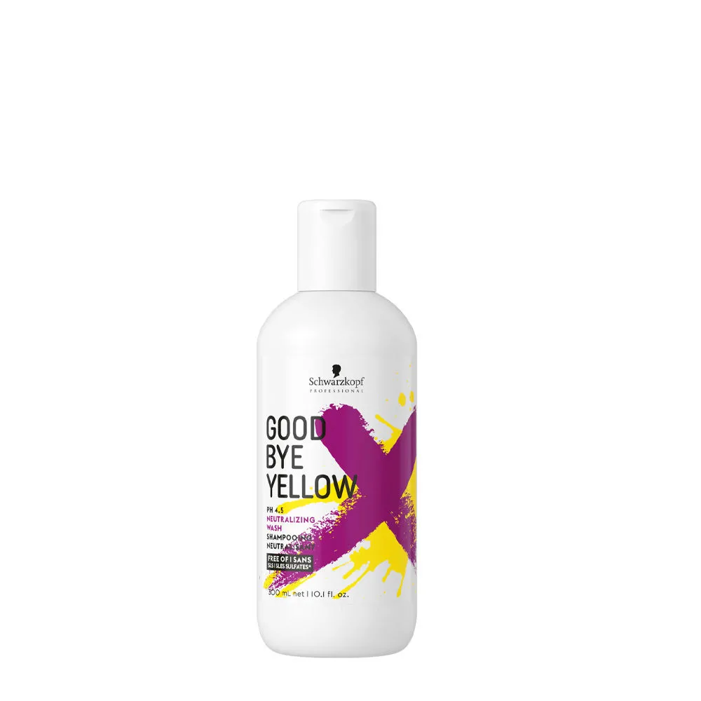 Schwarzkopf Goodbye Yellow Shampoo 300ml - neutralisierendes Shampoo