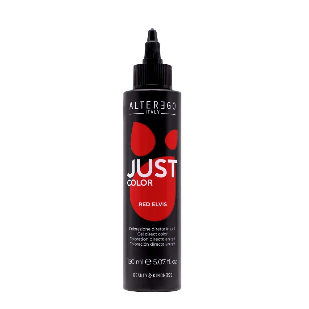 Alterego Just Color Red Elvis 150ml - semipermanente Gelfarbe