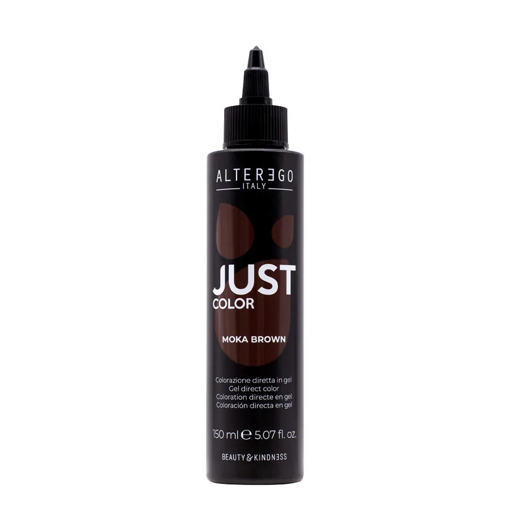 Alterego Just Color Moka Brown 150ml - semipermanente Gelfarbe