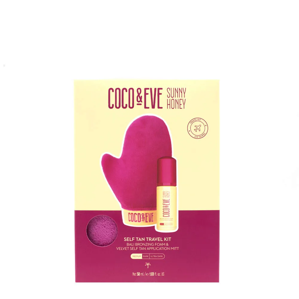 Coco & Eve Self Tan Travel Kit Medium - Selbstbräuner-Reiseset
