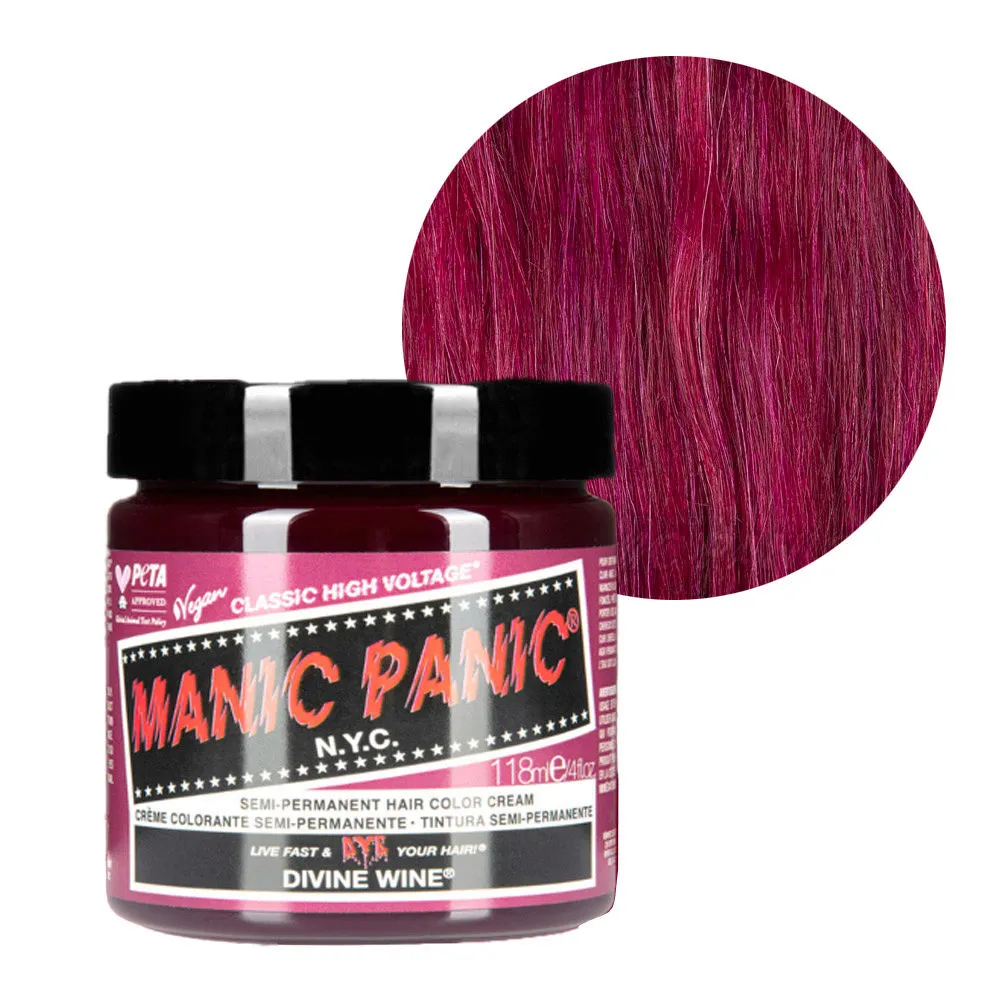 Manic Panic Classic High Voltage Divine Wine 118ml - semipermanente Farbcreme