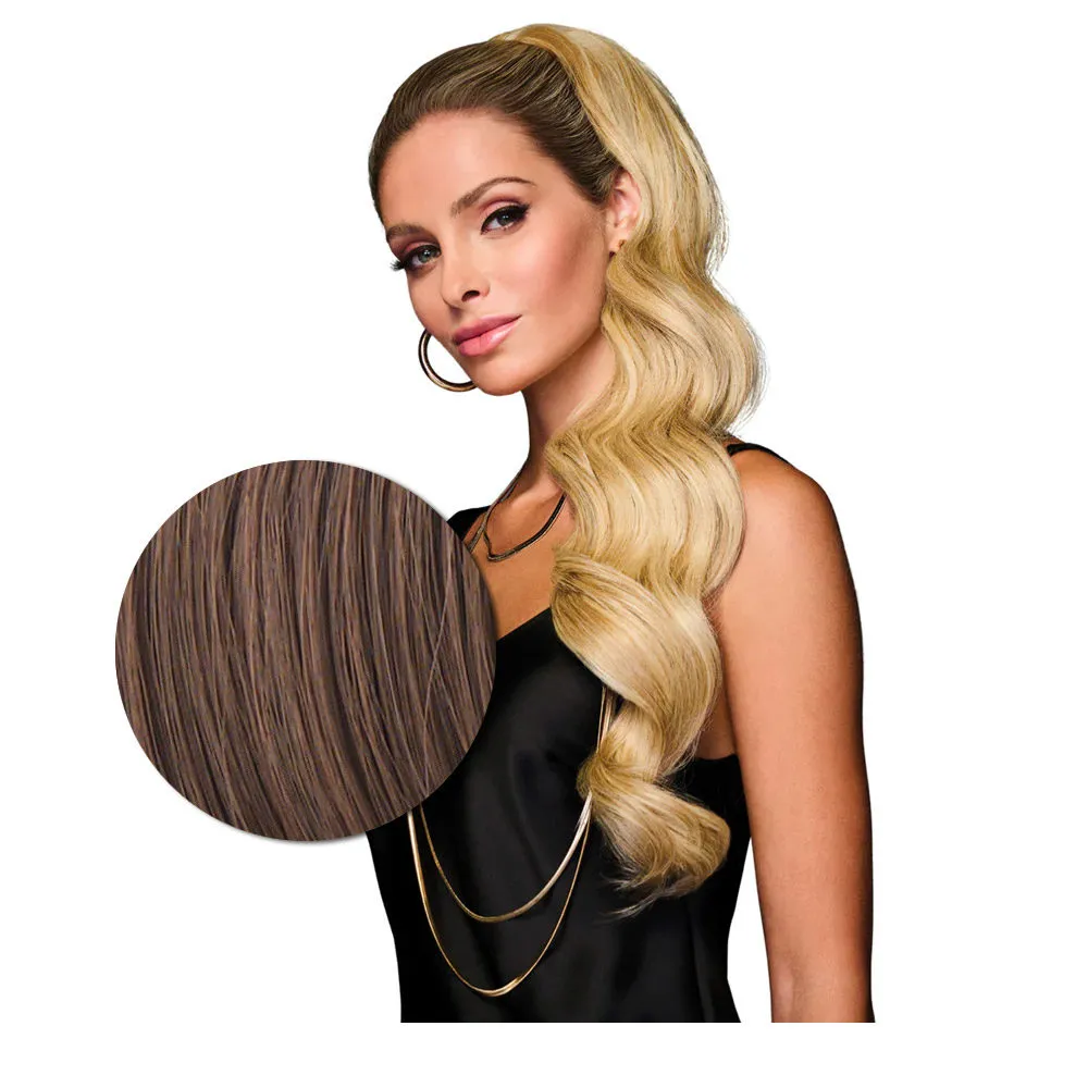 Hairdo Gewellter Pferdeschwanz mit Clip Hellgoldenes Braun R830 69cm