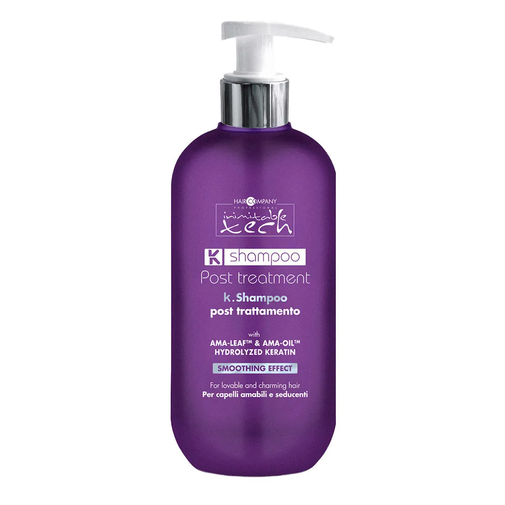 Hair Company Inimitable Tech K. Shampoo Post Treatment 500ml - Shampoo nach der Behandlung