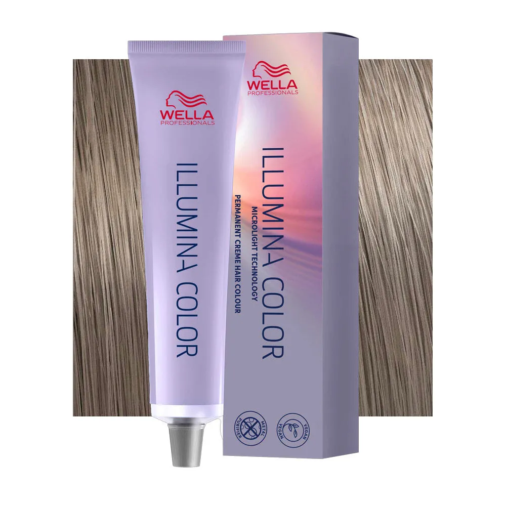 Wella Illumina Color 8/69 Cendré Violett Hellblond 60ml - permanente Färbung