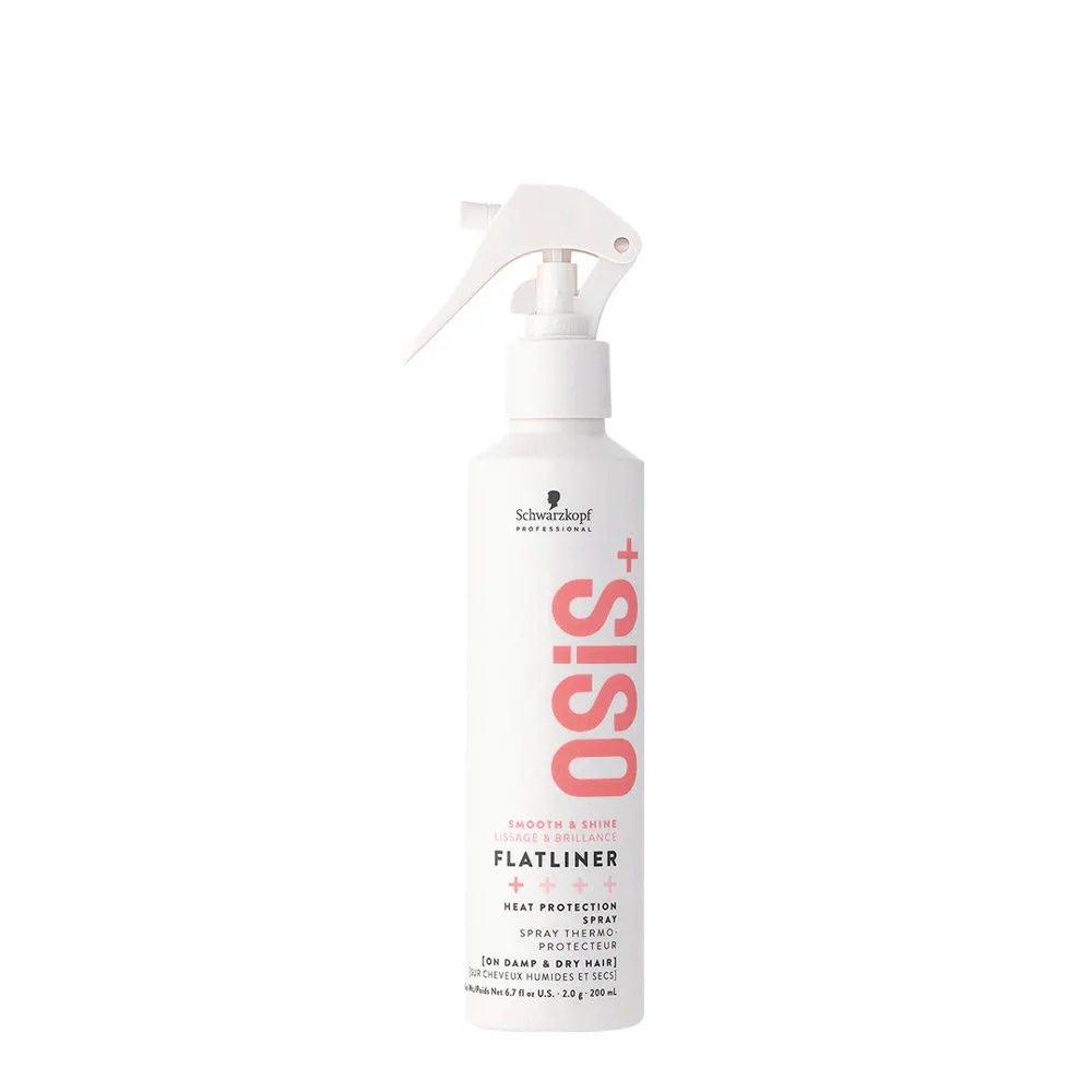 Schwarzkopf Osis Smooth & Shine Flatliner 200ml - Hitzeschutzspray