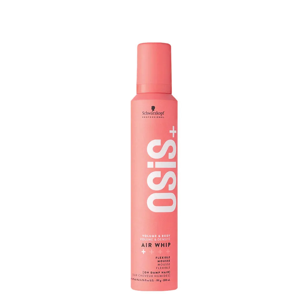 Schwarzkopf Osis Volume & Body Air Whip 200ml - Volumen-Mousse