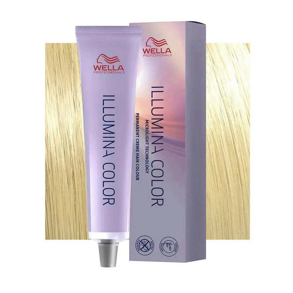 Wella Illumina Color 10/ Platinblond 60ml - permanente Färbung