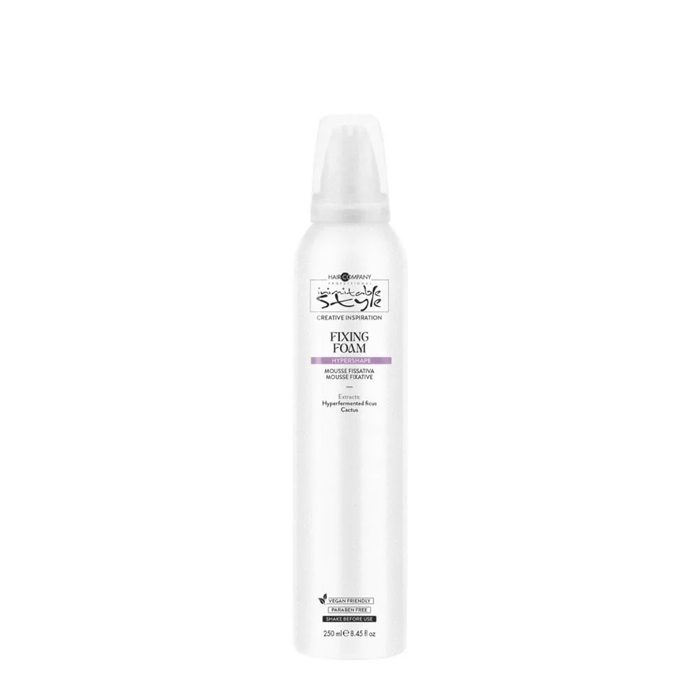 Hair Company Inimitable Style Fixing Foam 250ml - Fixiermousse