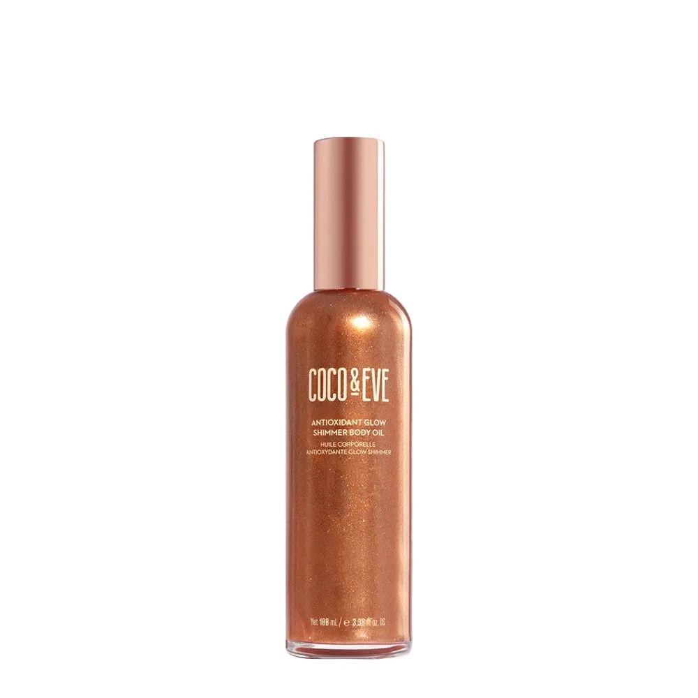 Coco & Eve Sunny Honey Antioxidant Glow Shimmer Body Oil 100ml - leuchtendes Öl