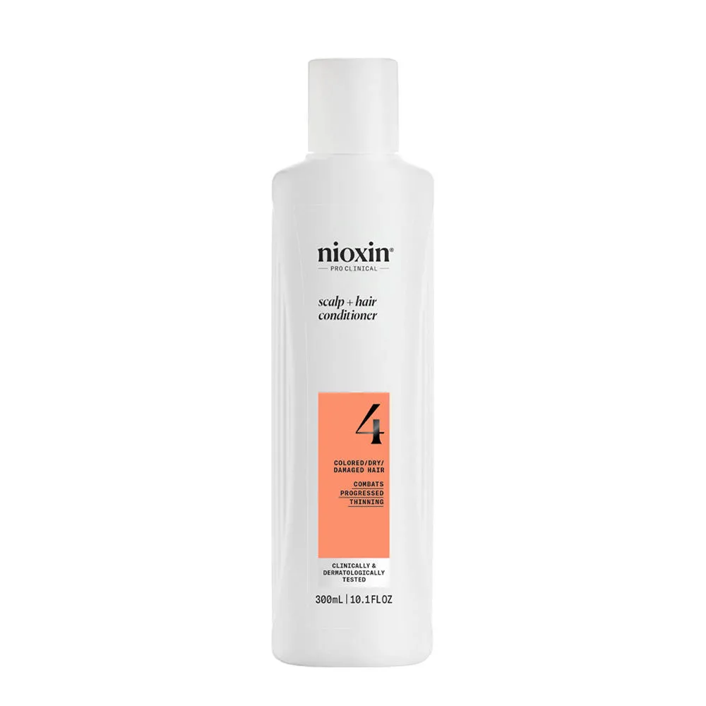 Nioxin Sistema 4 Scalp + Hair Conditioner 300ml - stärkende Spülung für geschädigtes Haar