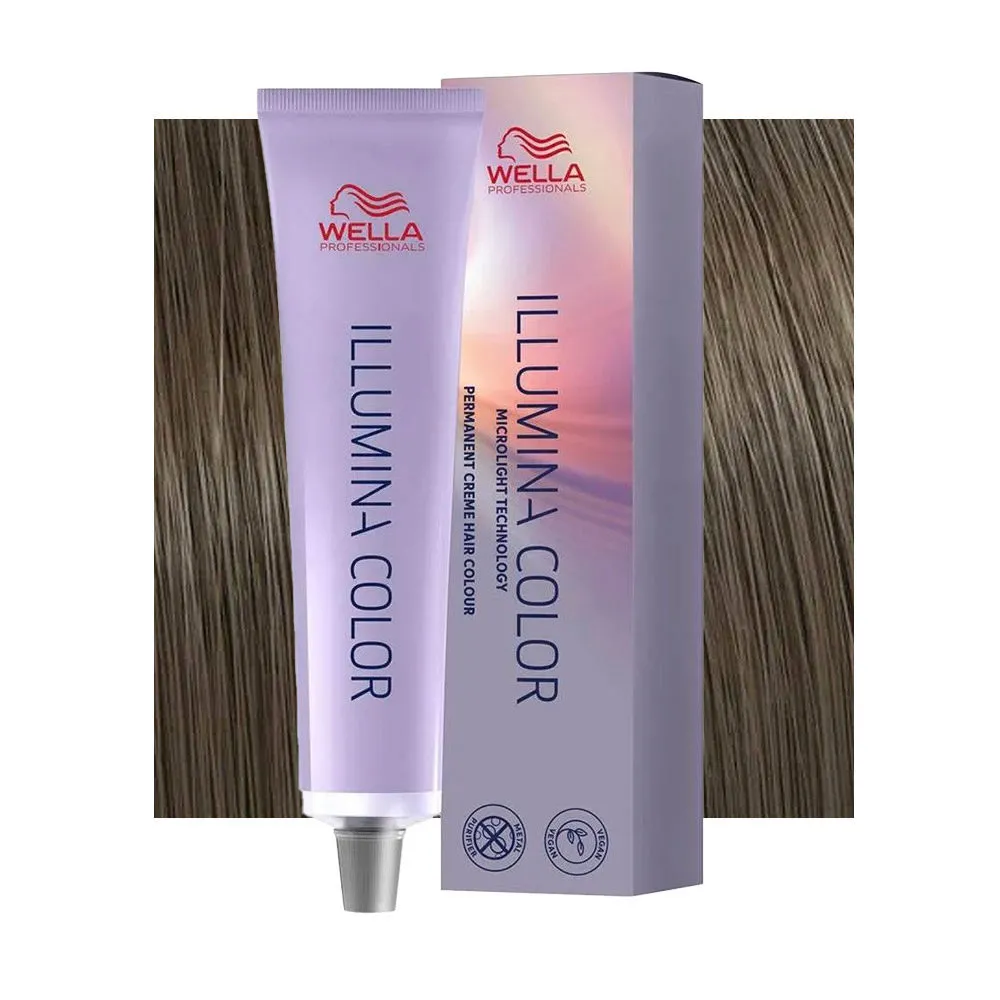Wella Illumina Color 6/16 Aschviolett Dunkelblond 60 ml – permanente Färbung
