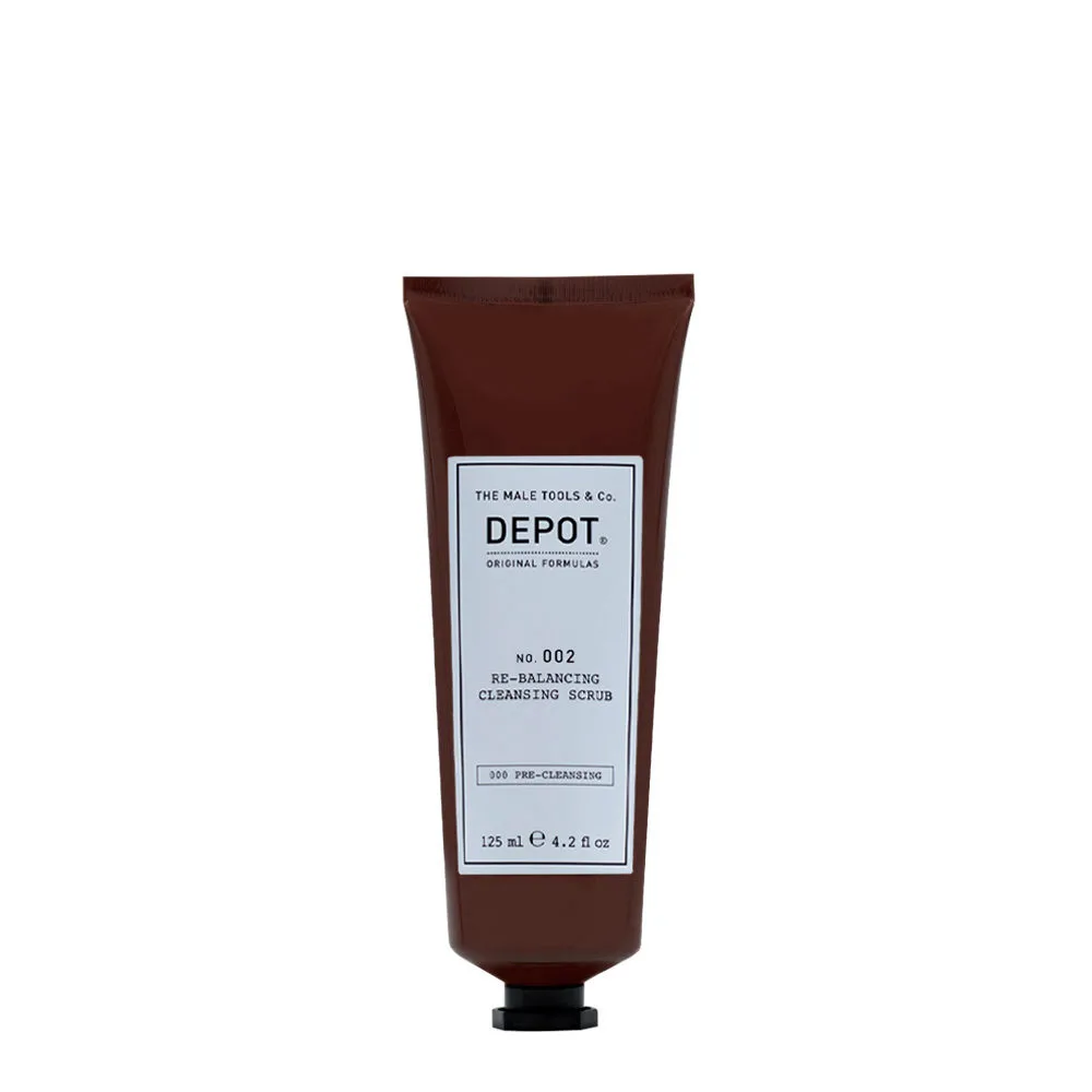 Depot Pre Cleansing No. 001 Re-Balancing Cleansing Scrub 125ml - Ausgleichendes Peeling für die Kopfhaut