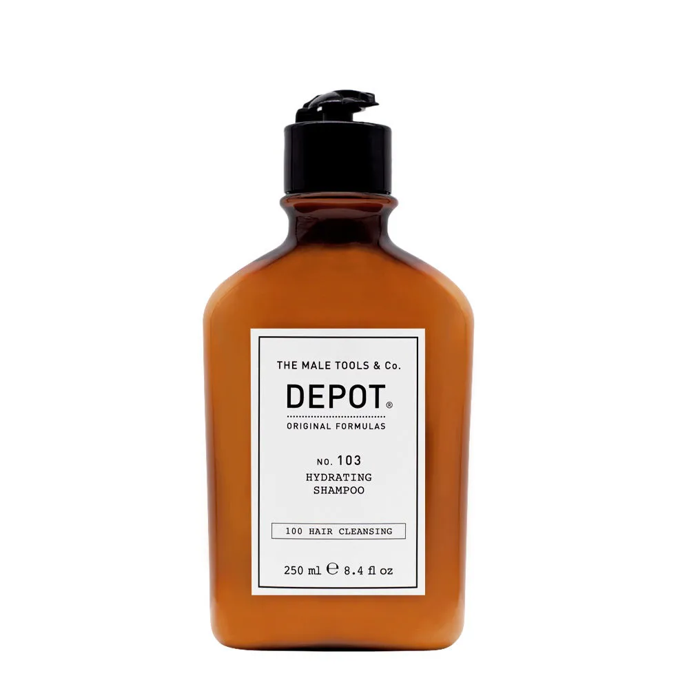 Depot Hair Cleansing No. 103 Hydrating Shampoo 250ml - Feuchtigkeitsspendendes Shampoo für sprödes Haar