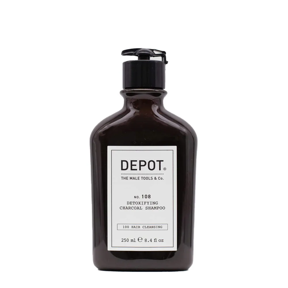 Depot Hair Cleansing No. 108 Detoxifying Charchoal Shampoo 250ml - entgiftendes Shampoo