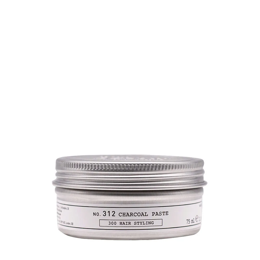 Depot Hair Styling No. 312 Charcoal Paste 75ml - Holzkohle Stylingpaste