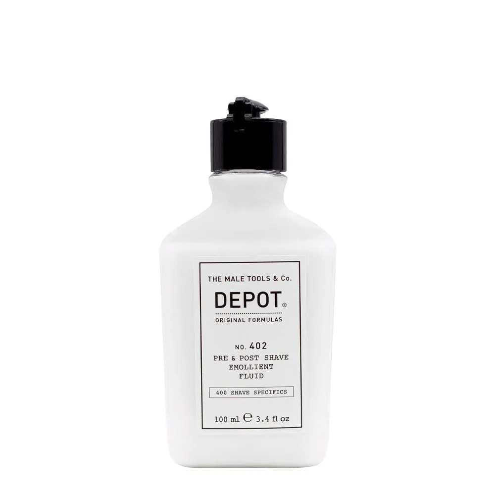 Depot Shave Specifics No.402 Pre & Post Shave Emollient Fluid 100ml - erweichendes Fluid vor und nach der Rasur