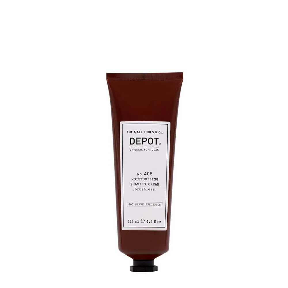 Depot Shave Specifics No.405 Mousturizing Shaving Cream 125ml - feuchtigkeitsspendende Rasiercreme