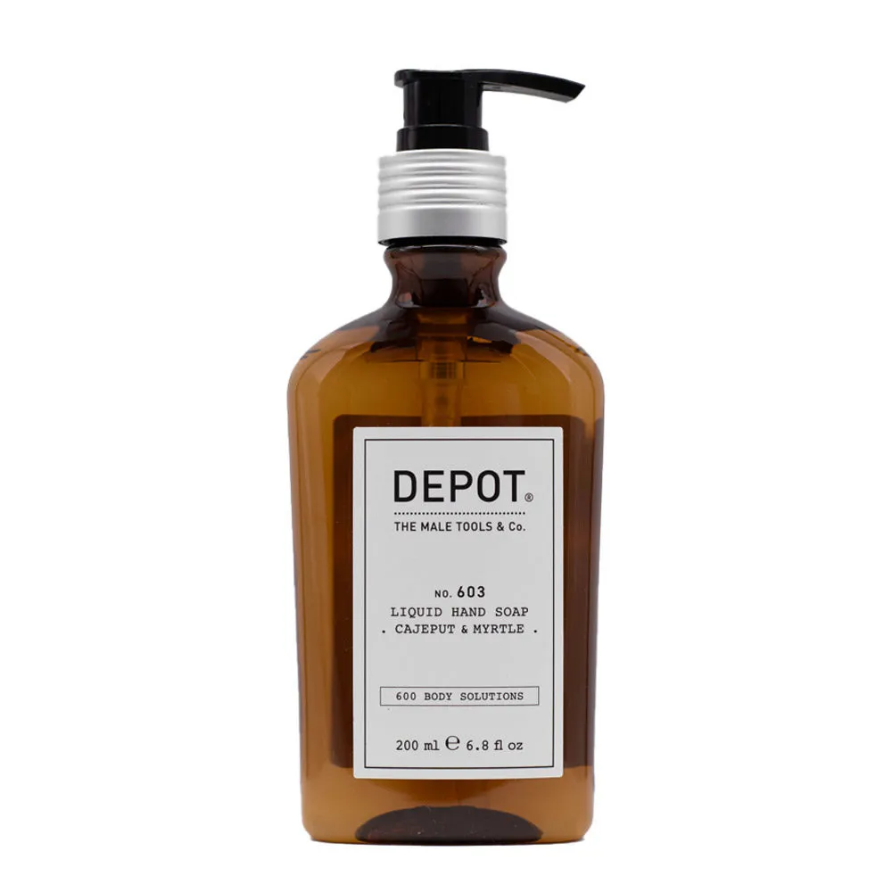 Depot Body Solutions No. 603 Liquid Hand Soap Cajeput & Myrtle 200ml - flüssige Handseife