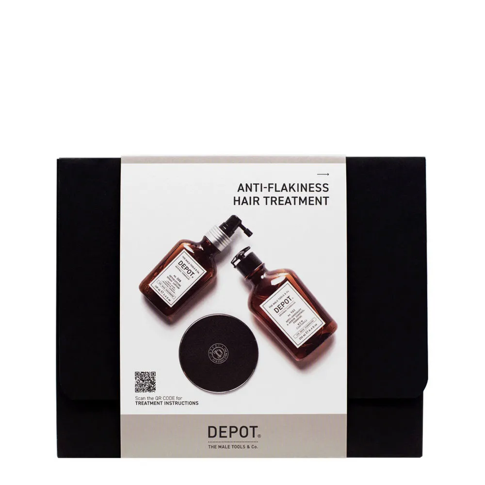 Depot Anti-Flakiness Hair Treatment - Anti-Schuppen-Kit