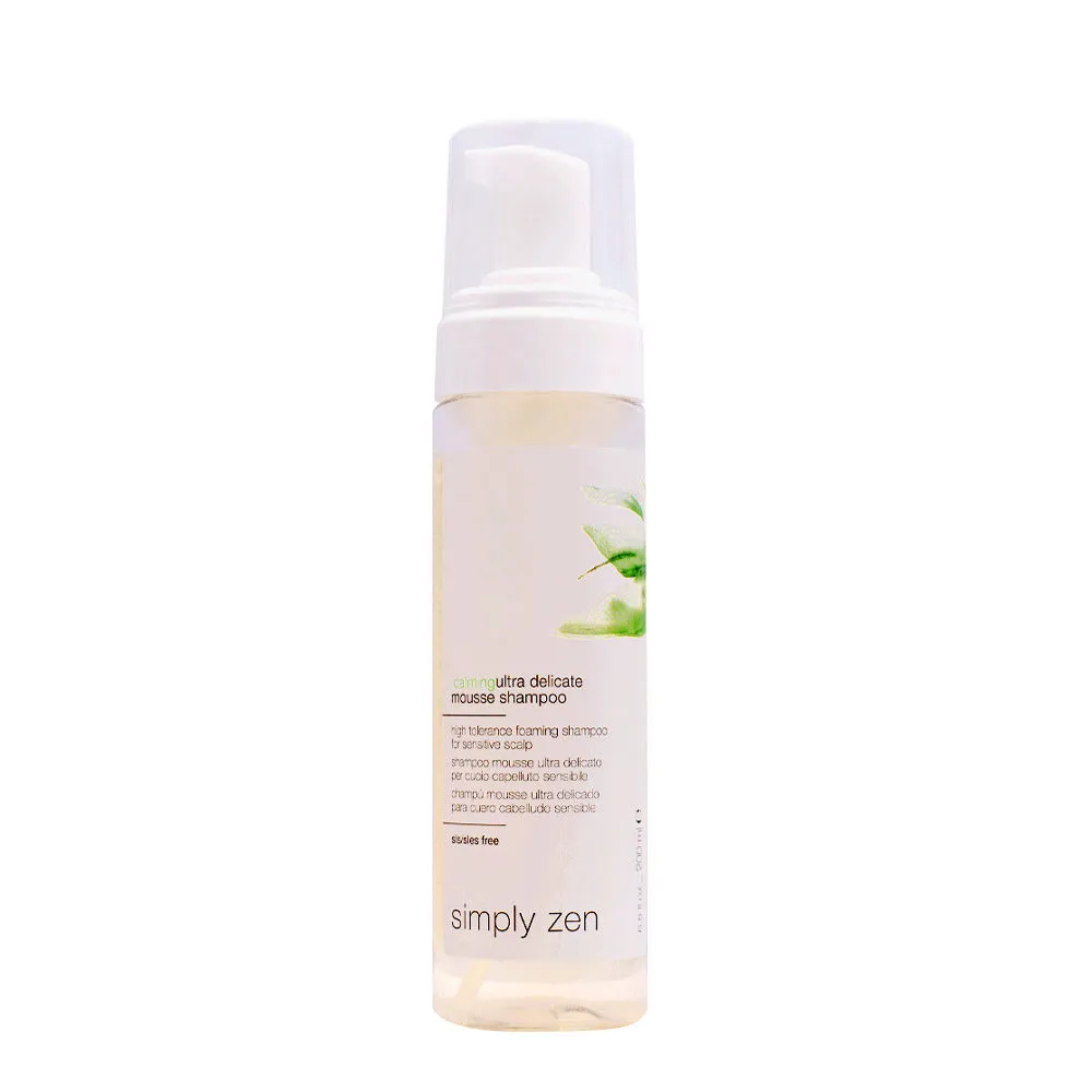Z.one Concept Simply Zen Calming Ultra Delicate Mousse Shampoo 200ml - Zartes Mousse-Shampoo für empfindliche Kopfhaut